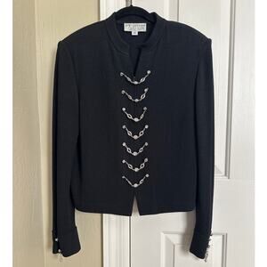 St. John Evening by Marie Gray Embellished Jeweled Jacket